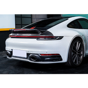 Kit de modification de carrosserie pour voiture 2020-2024, aileron arrière fixe en fibre de carbone pour 911 992 - Product Image 5