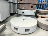 Capot de protection en acier moulé pour arbre principal de concasseur à cône minier