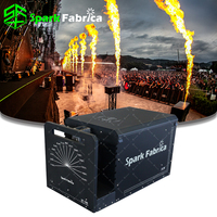Tornado Flamer SF-180 320W Machine à flammes électriques DMX à tête mobile avec télécommande étanche pour scène extérieure