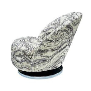 Orta yüzyıl Modern ergonomik yemek odası döner salonu terlik sandalyeler antik Art Deco pirinç lüks Salon mutfak sandalyesi satılık - Product Image 6