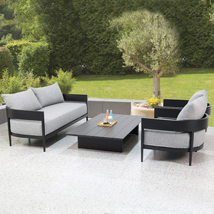 Set di Mobili <span class=keywords><strong>da</strong></span> Esterno, Divano a L in Alluminio, Mobili <span class=keywords><strong>da</strong></span> <span class=keywords><strong>Giardino</strong></span>, Set di Mobili <span class=keywords><strong>da</strong></span> Patio, Poltrona Lounge - Product Image 1