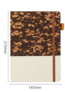 <b>Custom</b> A5 Cork Wood Linen Eco-friendly Portable Creative Address Book with UV Printing and Sewing Binding - Product Image 6