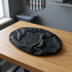 Housse de siège imperméable en terylène K Star, noire, universelle, pour scooter, 55 cm x 40 cm x 10 cm - Product Image 2