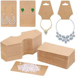 Perhiasan Kustom Anting-Anting dan Kalung Penyangga Belakang Tampilan Anting-Anting Kartu Kertas - Product Image 3