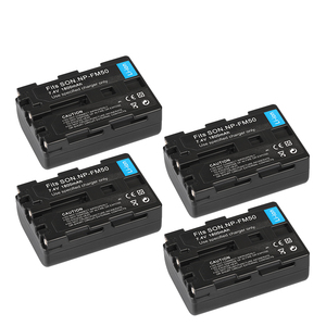 NP FM50 Pin máy ảnh 1800mAh cho Sony DCR PC101 A100 loạt DSLR A100 MVC CD200 FM55H fm30 fm51 Pin - Product Image 1