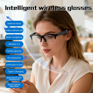F05 OEM ODM pour lunettes intelligentes de scooter unisexes, compatibles avec Sun Android, verres polarisés UV400, lunettes carrées blanches, lunettes de mode - Product Image 1