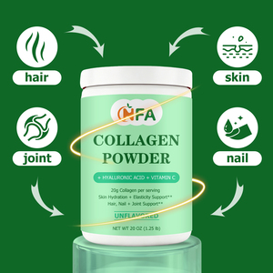 Collagène en poudre OEM ODM avec acide hyaluronique et vitamine C pour soutenir l'élasticité des cheveux et de la peau, la santé des ongles, la flexibilité des os et des articulations - Product Image 5