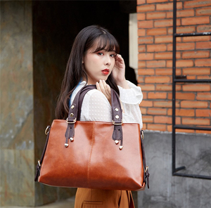 저렴한 가격 여성 가방 핸드백 도매 패션 레이디 핸드 가방 두바이에 수출 - Product Image 2