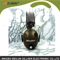 Protecteur auditif à réduction de bruit actif protecteur d'oreille insonorisé avec microphone pour casque électronique de sécurité pour les travailleurs