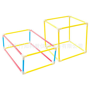 Modelo de marco cúbico rectangular, nuevo estándar curricular de matemáticas para la escuela primaria 30406007101, fabricante de instrumentos de enseñanza - Product Image 1