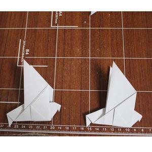 Elégant Origami Paper Dove Folded Wedding Craft avec Love Style - Product Image 6