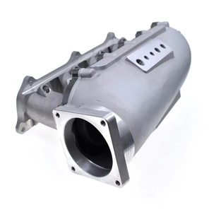 Полностью алюминиевый впускной коллектор с гоночным рисунком для Honda Civic Coupe SI RSX 2002-2005, серия K, K20A, K20A2, K20Z1, K24A1 - Product Image 5