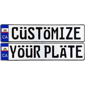 <span class=keywords><strong>Plaque</strong></span> <span class=keywords><strong>d</strong></span>'<span class=keywords><strong>immatriculation</strong></span> de voiture personnalisée de haute qualité, <span class=keywords><strong>plaque</strong></span> <span class=keywords><strong>d</strong></span>'<span class=keywords><strong>immatriculation</strong></span> personnalisée pour l'<span class=keywords><strong>Europe</strong></span> - Product Image 2