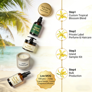 Huile essentielle d'<span class=keywords><strong>ylang</strong></span>-<span class=keywords><strong>ylang</strong></span> de haute qualité, qualité thérapeutique, pour massage corporel, soin de la peau, relaxation, artisanat DIY, vente en gros, OEM, ODM - Product Image 4