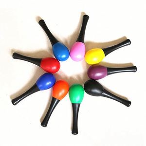 พิมพ์โลโก้ตามสั่ง ของขวัญน่ารักสำหรับเด็ก แก้วเชคพลาสติก ของชำร่วยงานปาร์ตี้สไตล์เม็กซิกัน ของเล่นเสียงดังรูปการ์ตูนขนาดเล็ก มารากัส - Product Image 4