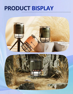 GA-03 không dây BT loa ngoài trời thể thao di động loa siêu trầm bass BT Loa Led cắm trại đèn mini Loa - Product Image 4