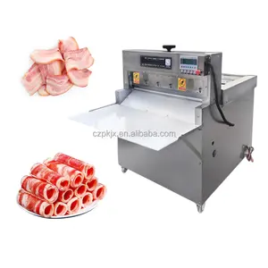 Por atacado carne corte máquina/frango carne rolo corte máquina/carneiro slicer máquina