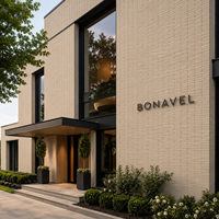 Revêtement mural en pierre flexible ultra-mince, couleur beige sable crème, pour façade extérieure et intérieure, fabrication OEM