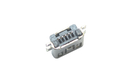 Expandir Micro USB B 4 pines 2 pines 5 pines V8 Conector macho Tipo B Micro macho USB 2,0
