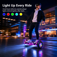 Trottinettes Électriques et Hoverboards Personnalisés en Gros à Bas Prix avec Lumières LED, 8,5 pouces, Tout-Terrain, 2 Roues, Auto-Équilibrés