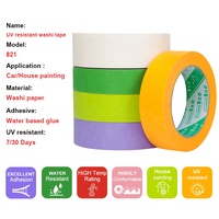 Ruban adhésif décoratif anti-UV UJANG, sans résidus, auto-adhésif, Goldband, ruban de masquage Washi pour la peinture automobile