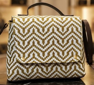 Sac bandoulière classique à rayures imprimées, en tissu écologique, pour femmes, prix de gros, haute qualité requise - Product Image 1