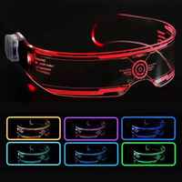 CARDSILK Accessoires lumineux très demandés pour chapeau de cowboy et ballon de plage lumineux, ainsi que des boucles d'oreilles LED colorées et lumineuses