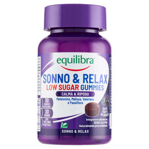 Gomitas Equilibribra Sleep & Relax Low Sugar 30 gomitas - Product Image 1