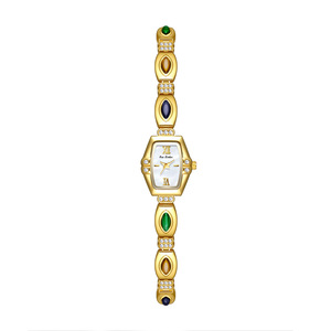 นาฬิกาข้อมือ BS Natural Black Gold Abalone Shell ดีไซน์สไตล์ฝรั่งเศสย้อนยุค ระดับไฮเอนด์ วินเทจ ตัวเรือนควอตซ์อัลลอยด์ ขนาด 32 มม. กันน้ำ - Product Image 5