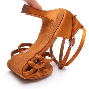 Zapatos de Baile de Salón y <span class=keywords><strong>Salsa</strong></span> para Mujer, Tacones Altos, Clásicos Latinos, con Forro de Gamuza, Venta al Por Mayor, Elección de las Damas - Product Image 2