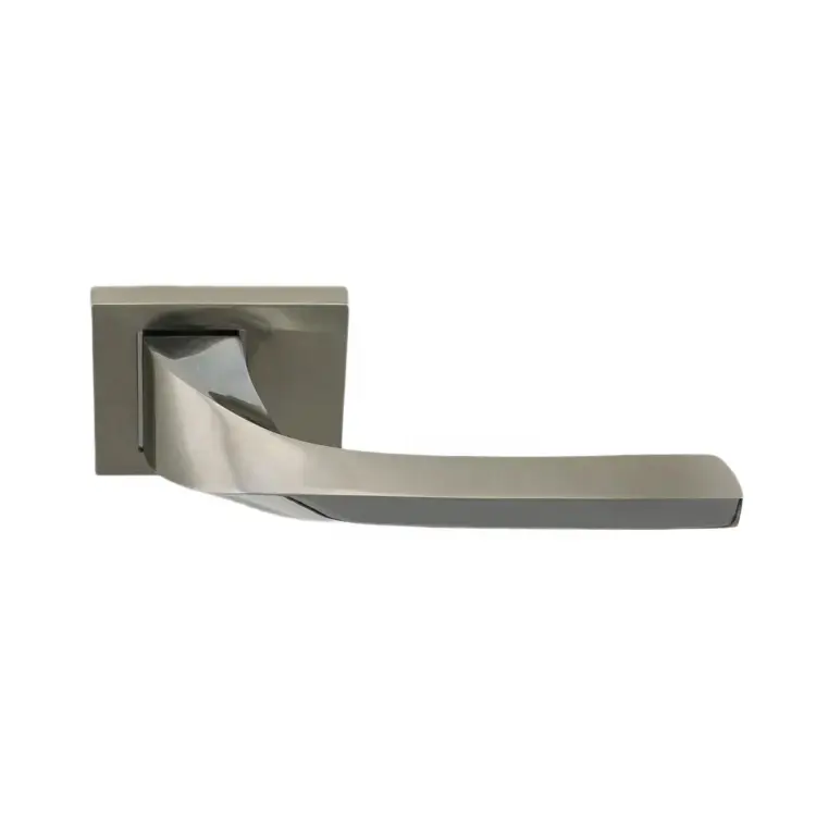 Square Banyak Warna Pintu Hardware Pintu Kayu Desain Lever Handle