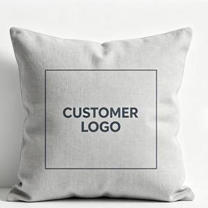 Almohada con Logotipo Personalizado con Relleno o Funda, Cojín con Impresión Personalizada para Regalos Promocionales y de Bienvenida - Product Image 1