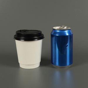 Fabricant de tasses à café compostables à emporter en papier jetables biodégradables et chaudes Grand gobelet en papier avec logo personnalisé - Product Image 4