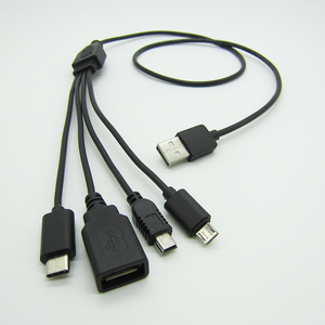 4 Trong 1 Y Splitter Đa Chức Năng USB Di Động Đa Sạc Cáp Sạc Cho Tất Cả Các Thiết Bị - Product Image 5