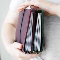 Carnet de voyage en cuir fait main, rechargeable, style vintage, personnalisable avec logo – Vente en gros usine