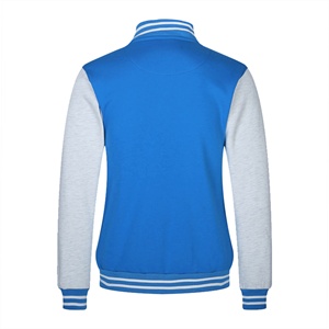 Veste universitaire personnalisée de haute qualité pour hommes et femmes, confortable, col montant, coupe-vent, écologique, hiver - Product Image 5