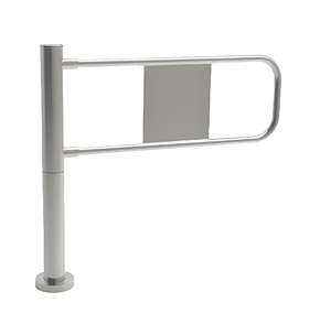 Porte cylindrique de barrière de tourniquet d'oscillation de contrôle d'accès piétonnier d'acier inoxydable pour les endroits à sens unique de la circulation - Product Image 3