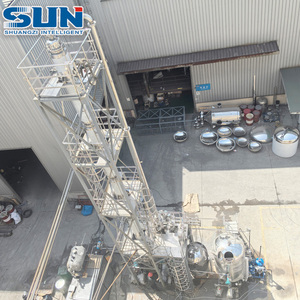 Industriële stoomaangedreven azeotropische vacuümdestillatiekolom voor ethanol/aceton, energiebesparend, PLC-gestuurd - Product Image 6