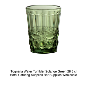 Verre à eau Solange Green Water 26,5 cl H 10 cm Ø 8 cm Tognana - Product Image 2