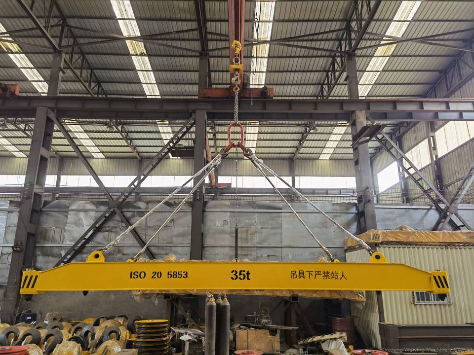 40HC Container Lifting 20ft 40ft 30 Ton Metal Spreader Lifting Beams ...