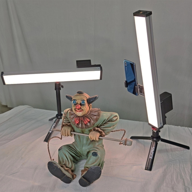 SIMOCK LumiWAND Portable Light Stick Handheld LED Video Light Wand Inside Outside for Photography Makeup Content Creator