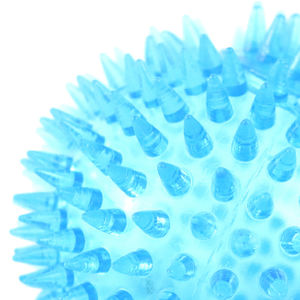 Balle de massage LED monochrome en TPR de haute qualité pour animaux de compagnie, diamètre 10 cm, jouets pour animaux - Product Image 5