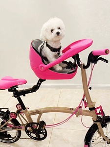 Siège pour chien et panier pour animaux de compagnie compatible avec le vélo pliable Xiao Bu, modèle YUYU-002S, pour les déplacements en voiture - Product Image 1