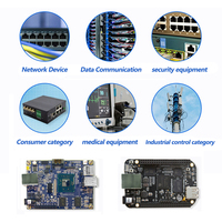 Connecteur double USB RJ45 JIAXUN avec LED JWO-0009NL, prise d'alimentation magnétique à languette, connecteur modulaire PCB 8 broches, connecteurs USB Ethernet
