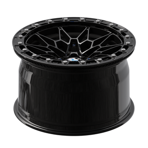 جنوط سباق مصقولة بمقاسات 17 و <span class=keywords><strong>18</strong></span> و 19 بوصة، بتقنية Real Beadlock Forged، لسيارات BMW M3 M4 F30 F80 G20 G21 G22 G23 G80 G82، مقاس 5X112 - Product Image 4