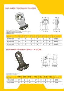 Cylindre hydraulique de tracteur à souder sur l'extrémité, composant pour la fabrication, vente en gros, exportation, prix industriel - Product Image 2
