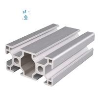 أسود بأكسيد 6063 T5 V-مشقوق الأسطوانة أنظمة رفوف رف تخزين يتيح تسلسل المخزونات رفوف T فتحة 3030 ملف بنتوء من الألمنيوم - Product Image 2