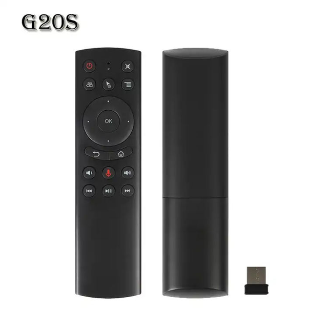 Hot G20S 2.4g IR Learning Gyro Smart Voice Remote Control Universal Mini Wireless Fly Air Mouse for Android TV Box