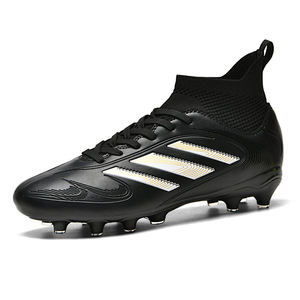 Nuevas Zapatillas de Fútbol para Hombre y Mujer, Resistentes al Desgaste, Antideslizantes, de Caña Alta, con Tacos AG, para Césped, Juveniles, Transfronterizas - Product Image 4