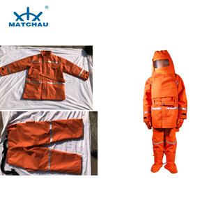Огнестойкий костюм пожарного MATCHAU <span class=keywords><strong>MED</strong></span>, одобренный EN469, из арамида, с сертификатом CE - Product Image 3